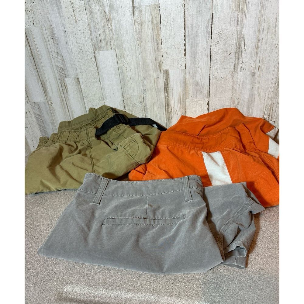 3 pair‎ of Mens Shorts Size 36 Nike Swim Trunks - Swiss Tech - Timberland